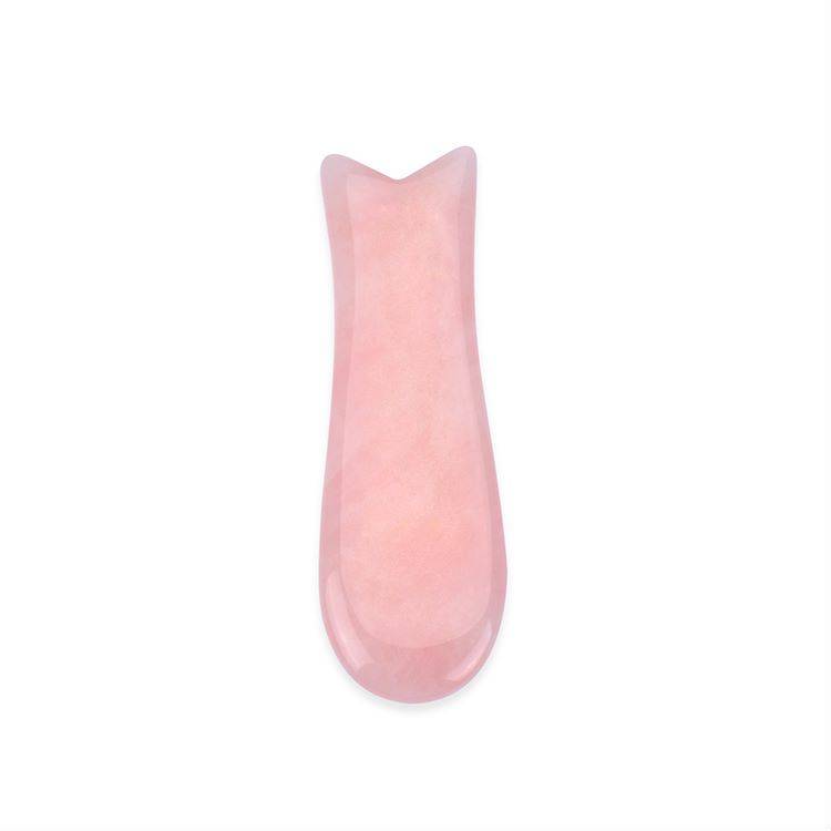 Rose Quartz Gua Sha Fish Shape Wholesale Rose Quartz Gua Sha Fish Shape Wholesale